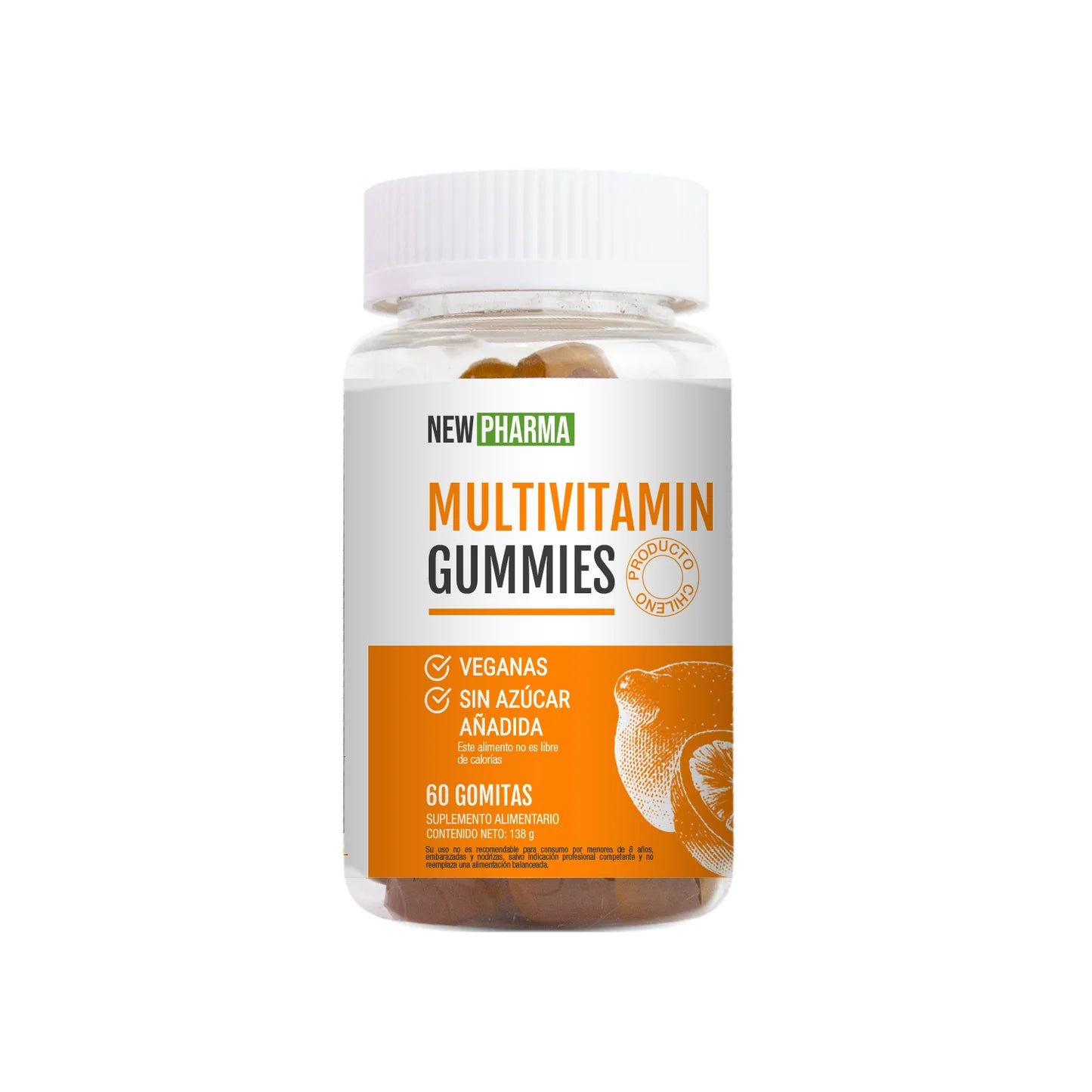 Multivitamínico 60 unidades - NewPharma