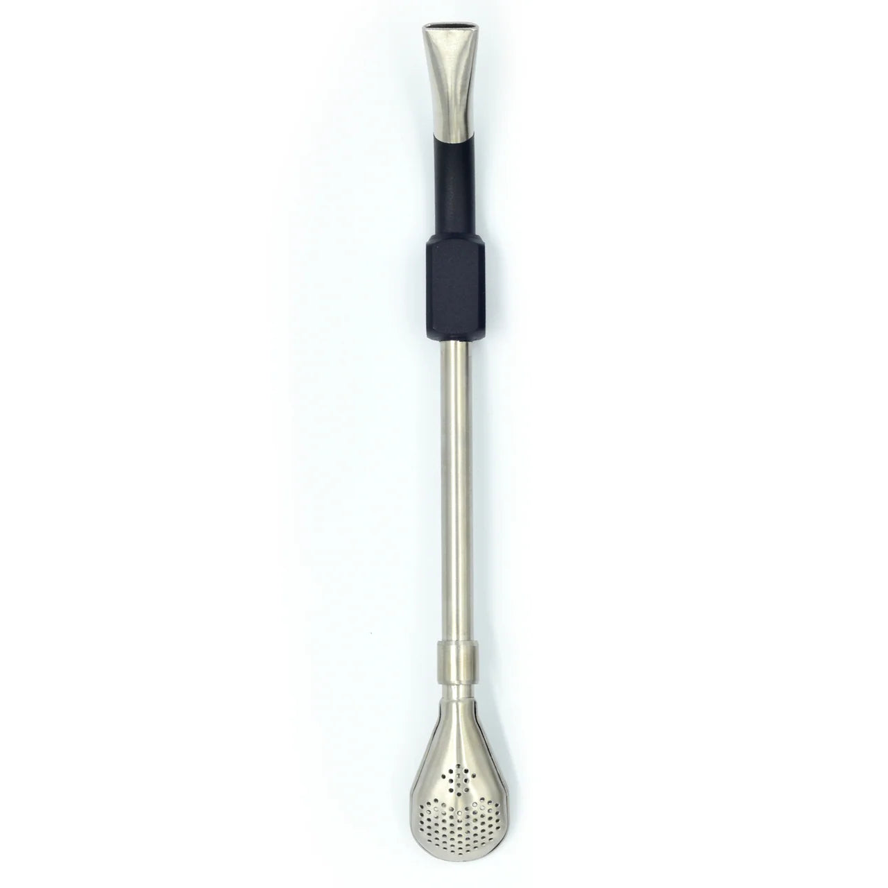 BOMBILLA PARA MATE DE CUCHARA NEGRO STANLEY