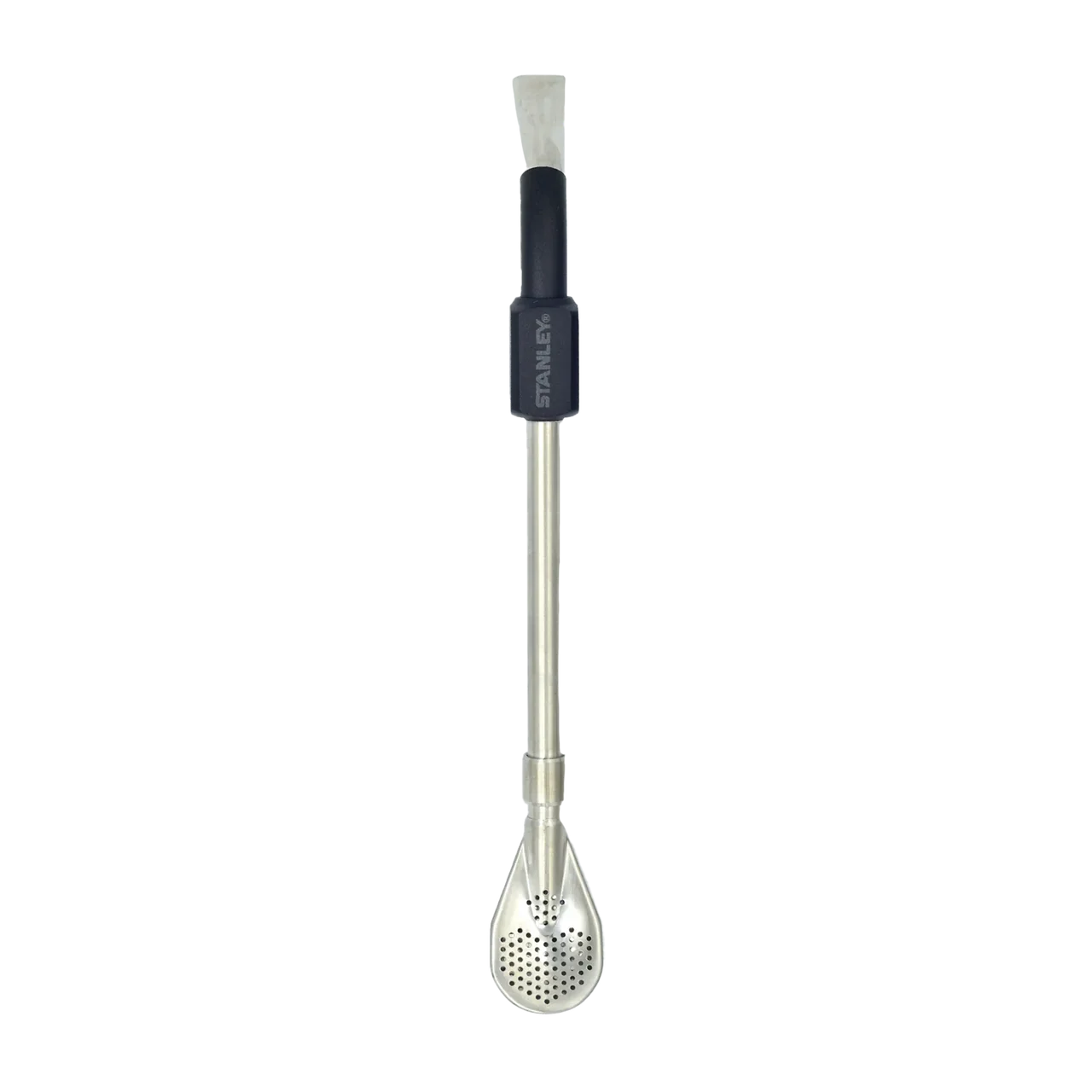 BOMBILLA PARA MATE DE CUCHARA NEGRO STANLEY