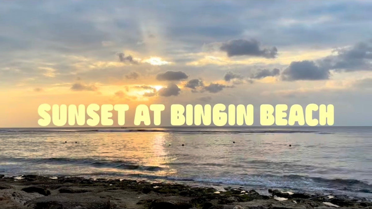 Un sunset mágico en Bingin Beach: colores, tranquilidad y la esencia de Bali