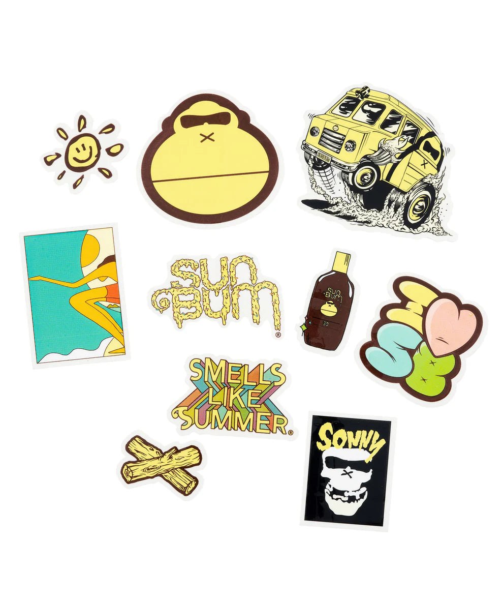 Sun Bum  Sticker Pack