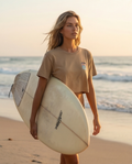 Polera Crop Santas Pecadoras Acid Cajetilla Tablas