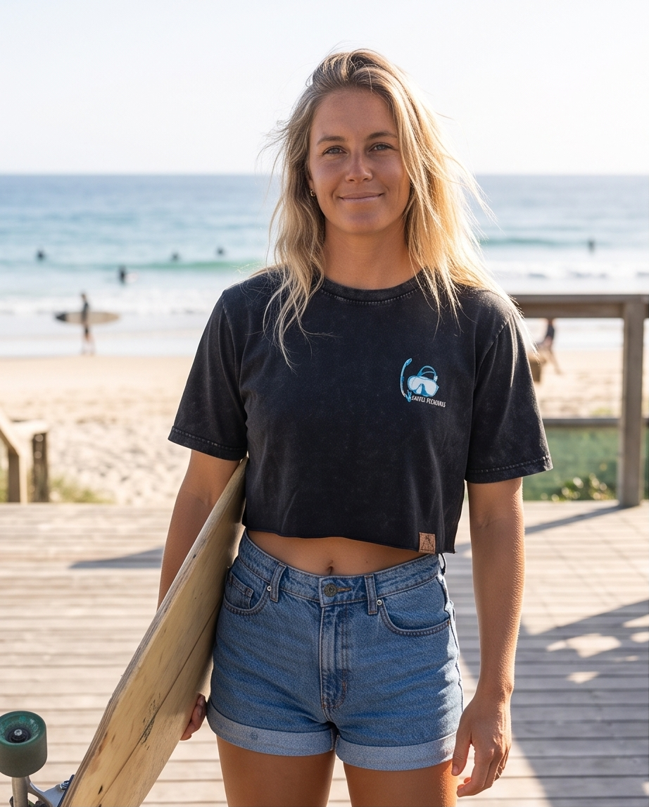 Polera crop