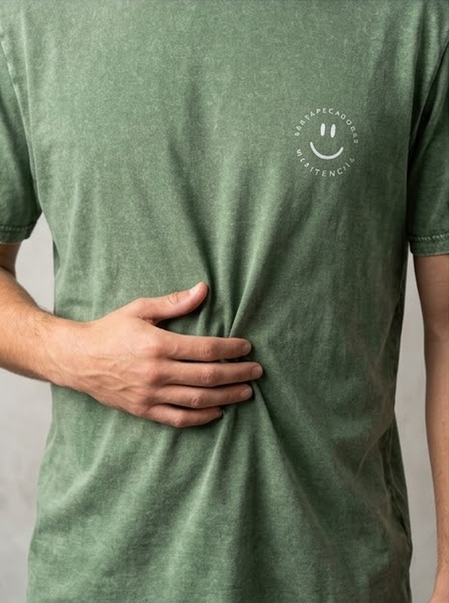 POLERA SP ACID AZUL - SMILE CAFE
