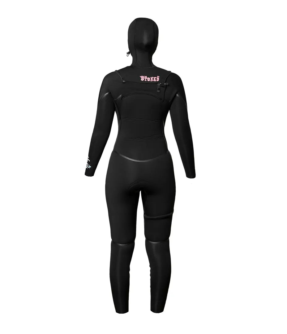 Traje de Surf G5 5/4/3 Removable Hood Mujer STOKED