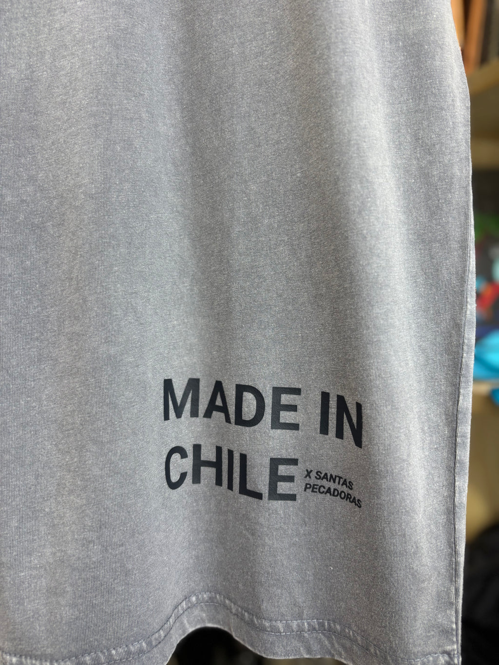 Polera Acid Santas Pecadoras Made in Chile