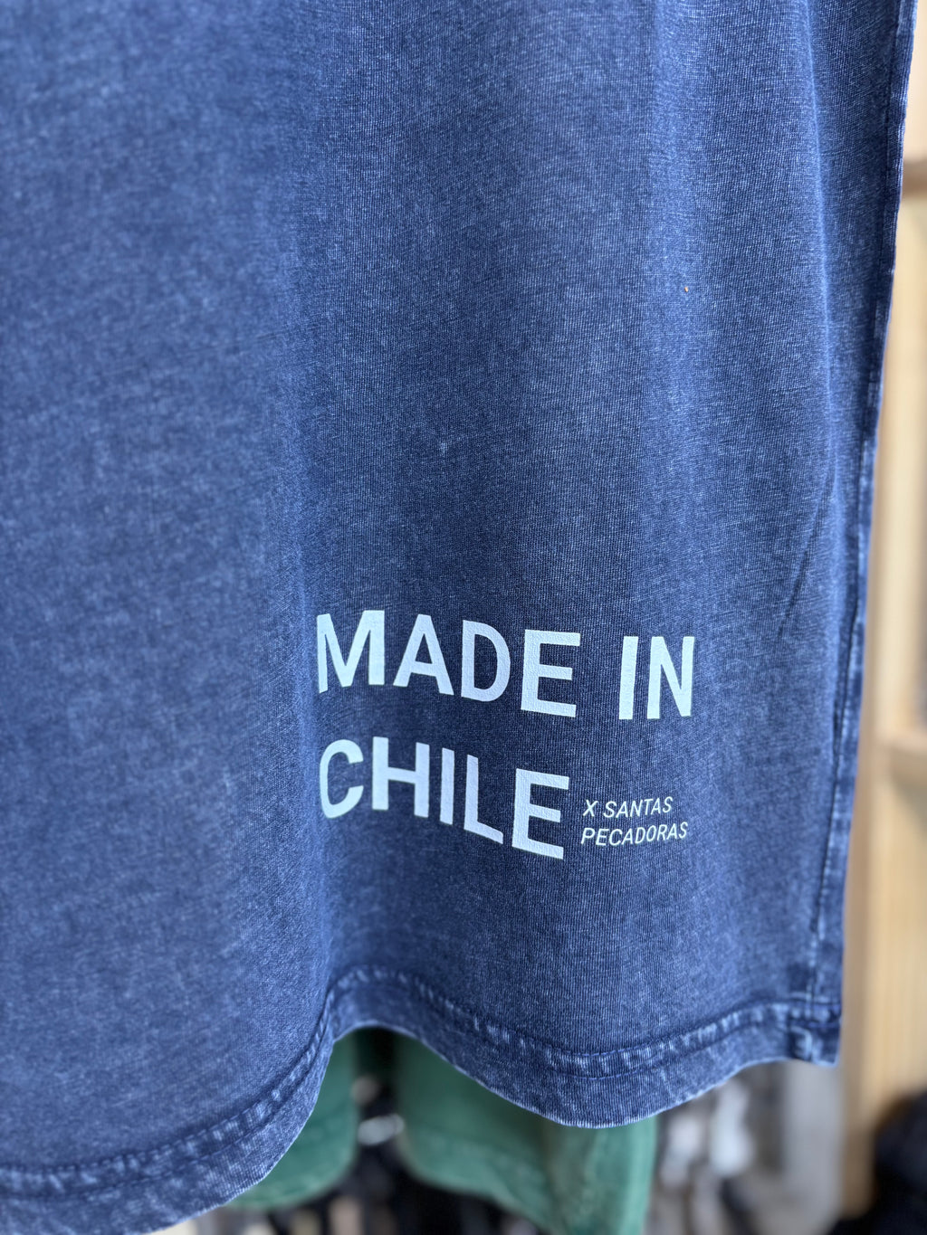 Polera Acid Santas Pecadoras Made in Chile