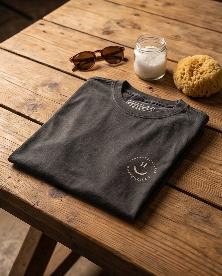 Polera Acid Santas Pecadoras Smile Maitencillo  unisex
