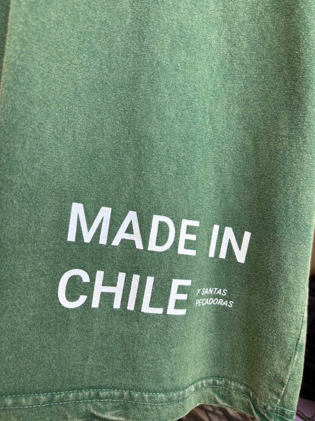 Polera Acid Santas Pecadoras Made in Chile