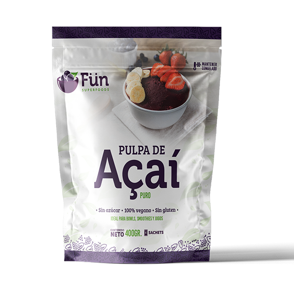 Pulpa de açaí puro