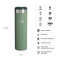 Botella Térmica Stanley Aerolight Verde | 591 ml