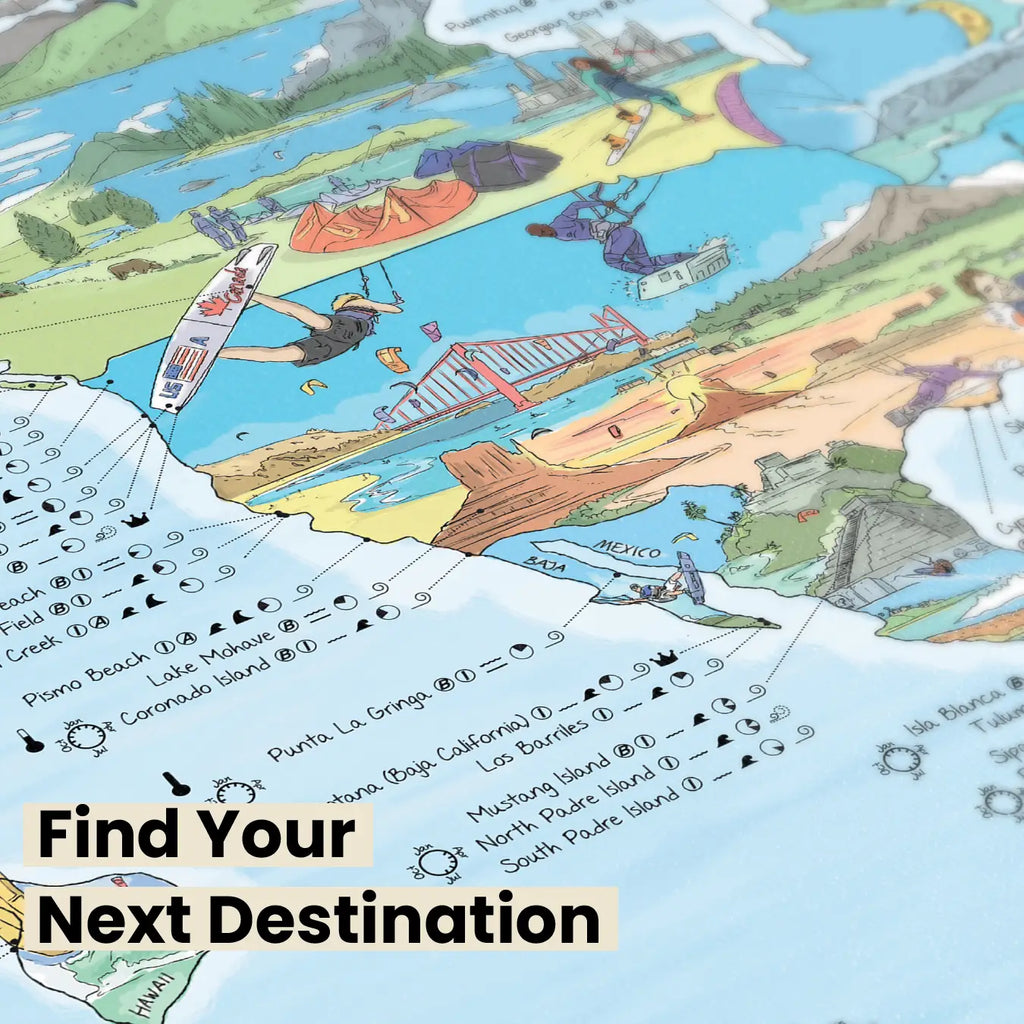 Kitesurf Map