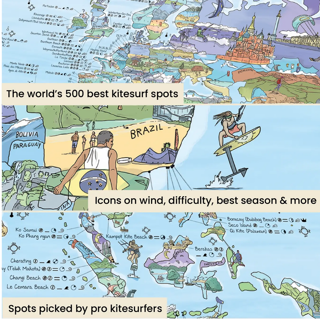 Kitesurf Map