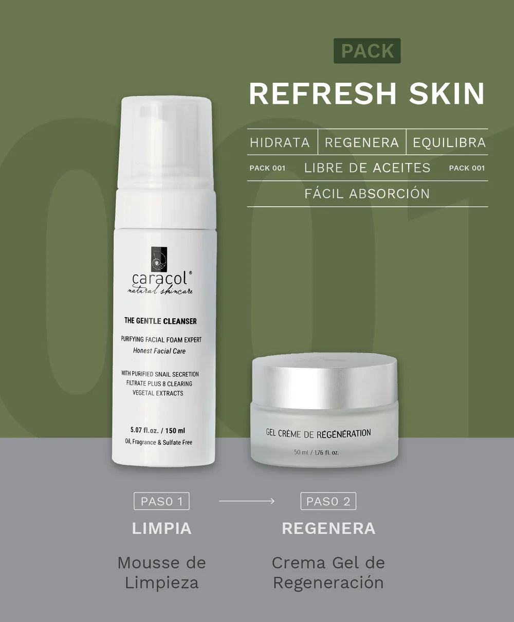 Pack Hombre - Refresh Skin Caracol