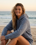 Daily Comfort Oversized Hoodie Gris Piedra