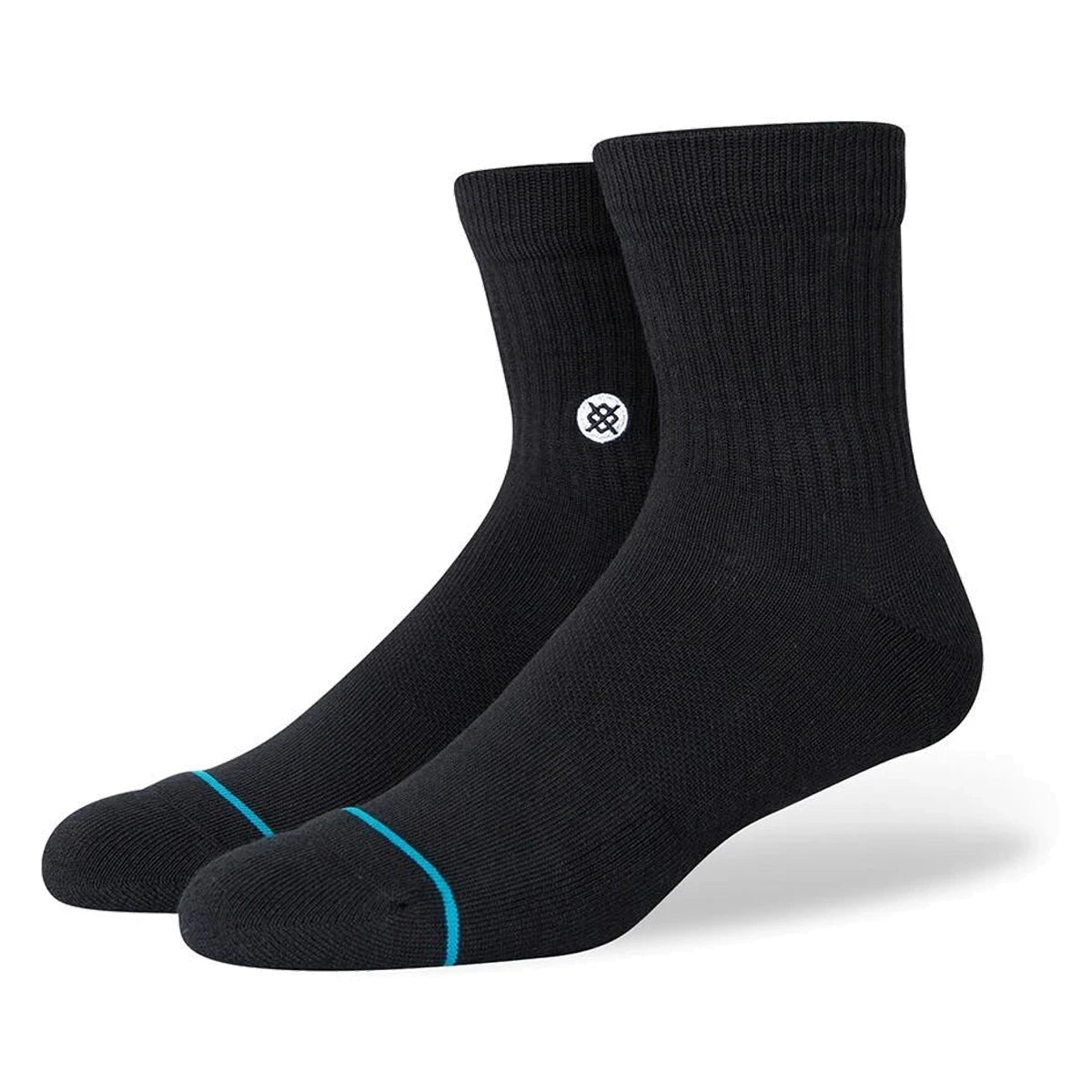 Stance Sock Icon Quarter Black