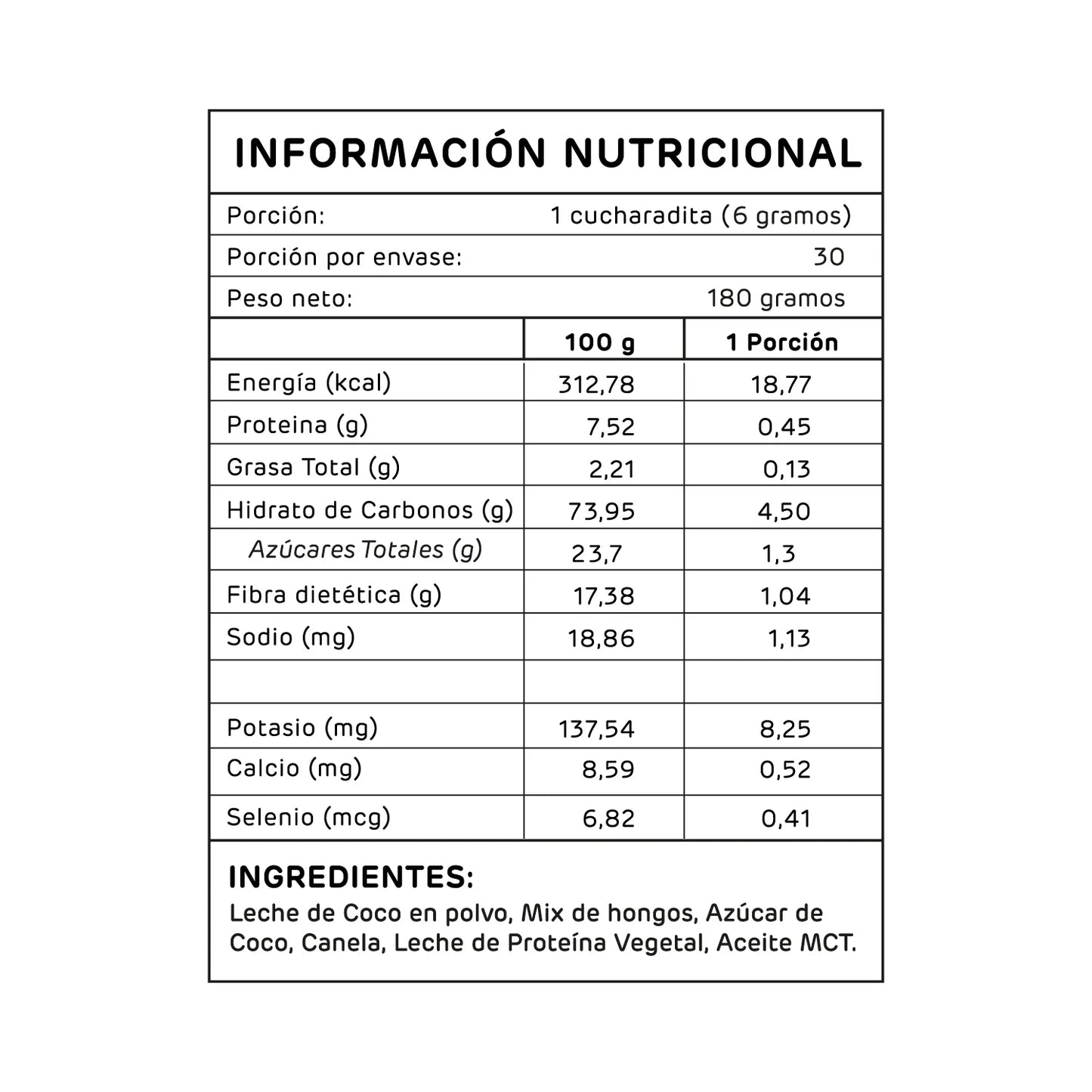 Coffee Creamer 180 gramos - NewPharma