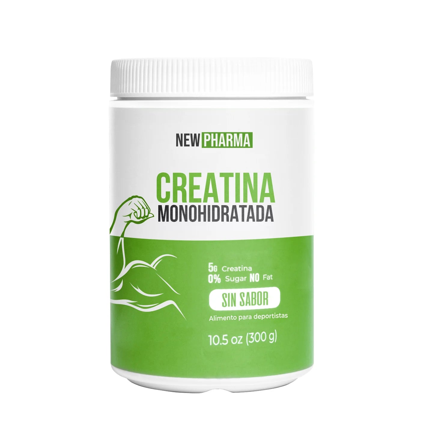 Creatina monohidratada 300 gramos - NewPharma