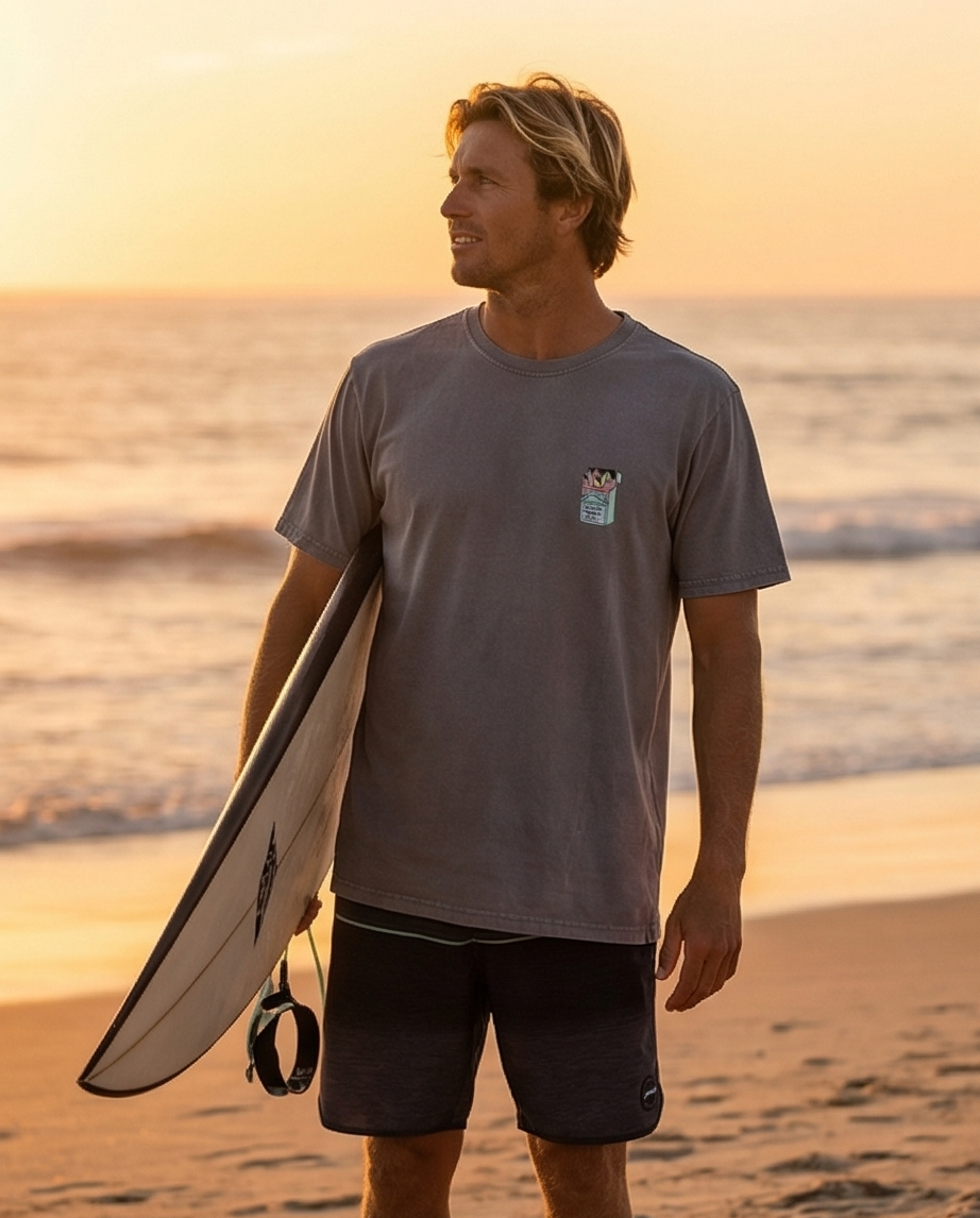 Polera Acid Santas Pecadoras Cajetilla Tablas