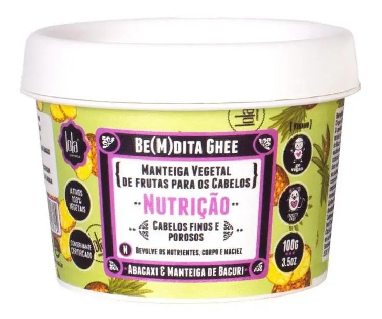 Bem Dita Ghee Mascarilla Nutritiva de Piña 100g Lola Cosmetics
