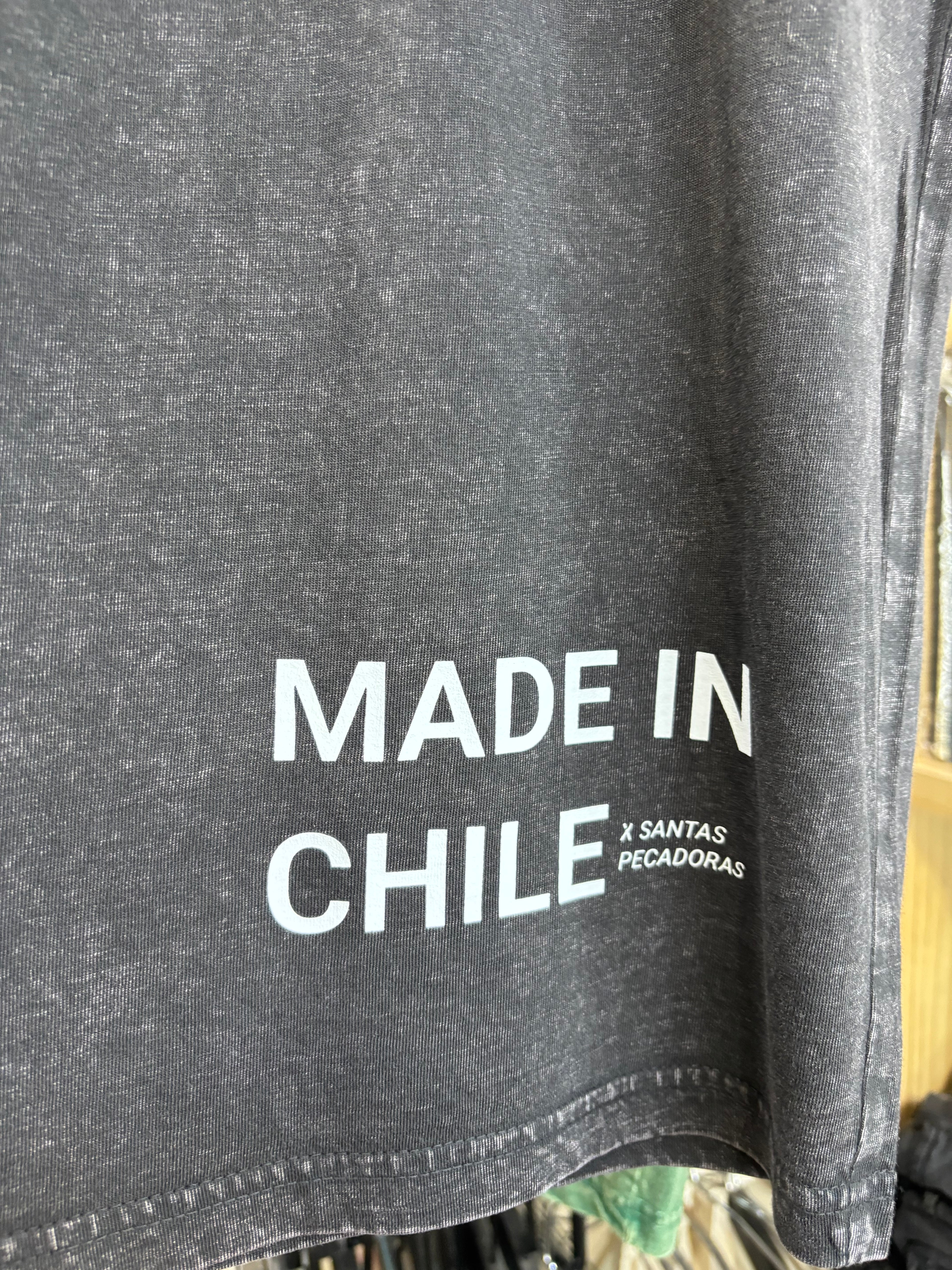 Polera Acid Santas Pecadoras Made in Chile