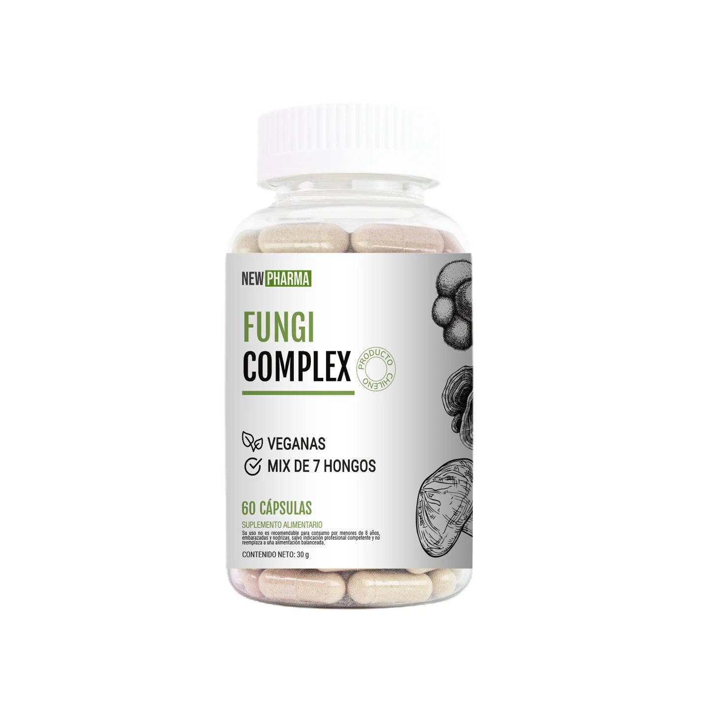 Fungi Complex 60 cápsulas - NewPharma