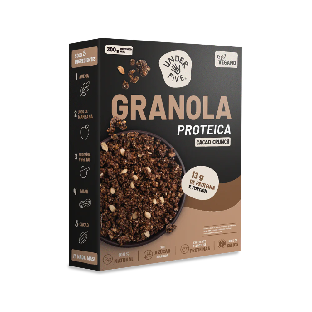 Underfive Granola Proteica CACAO CRUNCH