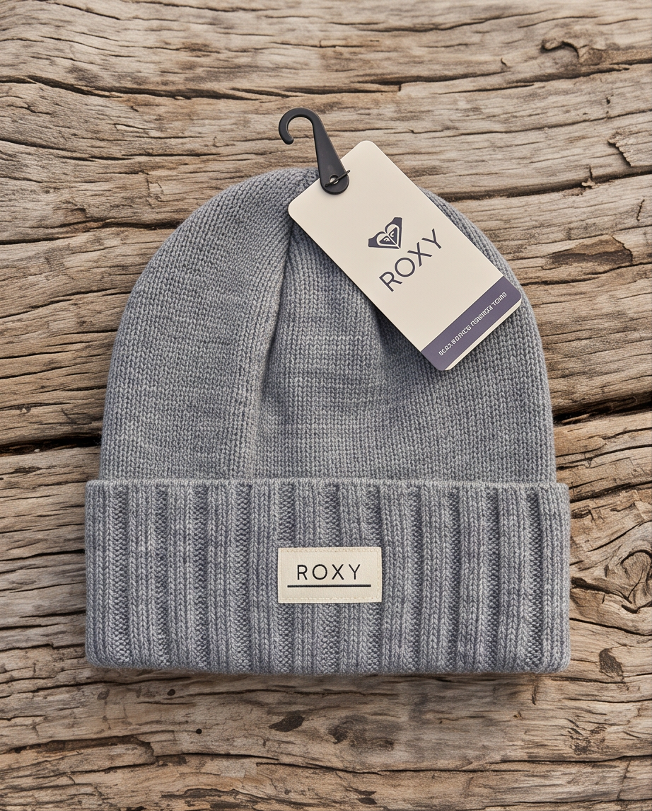 Peak Chic Beanie gris jaspeado