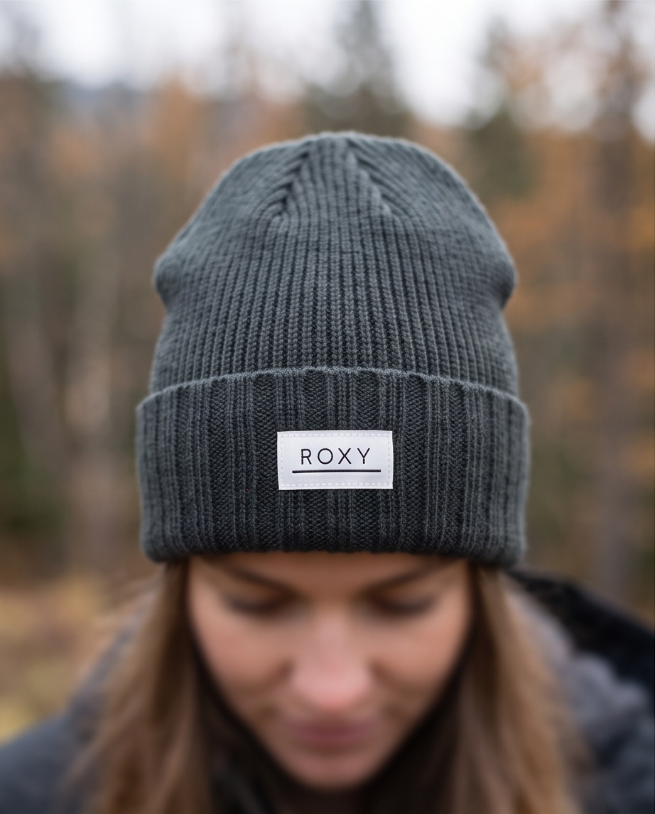 Peak Chic Beanie gris petroleo