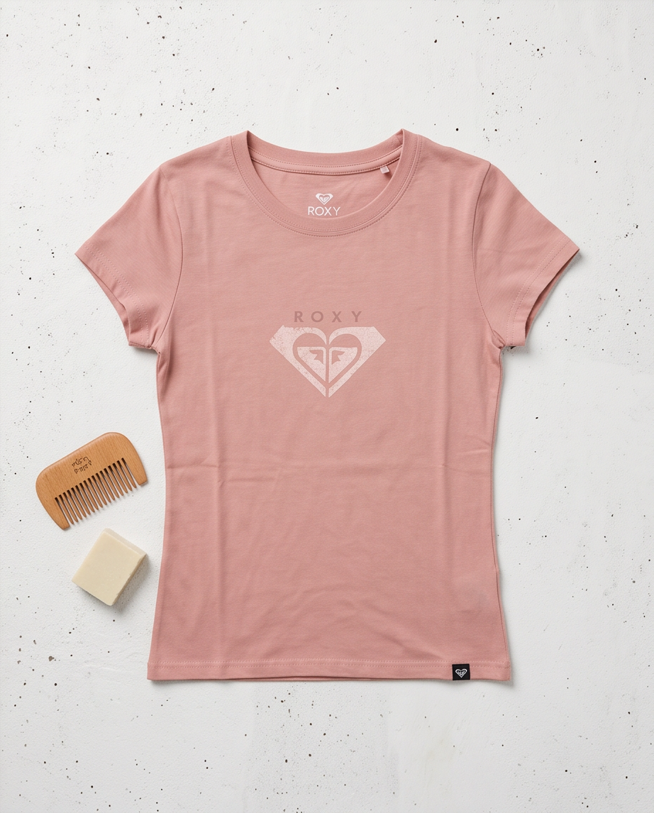 Heart Flow Baby Tee ROXY Rosa