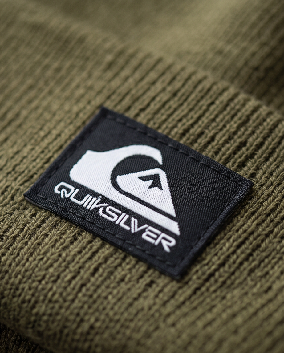 Core Rib Beanie Quiksilver verde militar