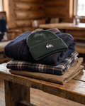Core Rib Beanie Quiksilver gris oscuro