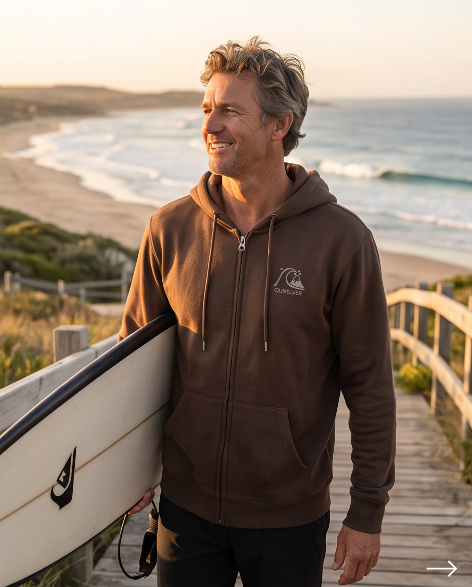 Chillwave Zip Hoddie Cafe