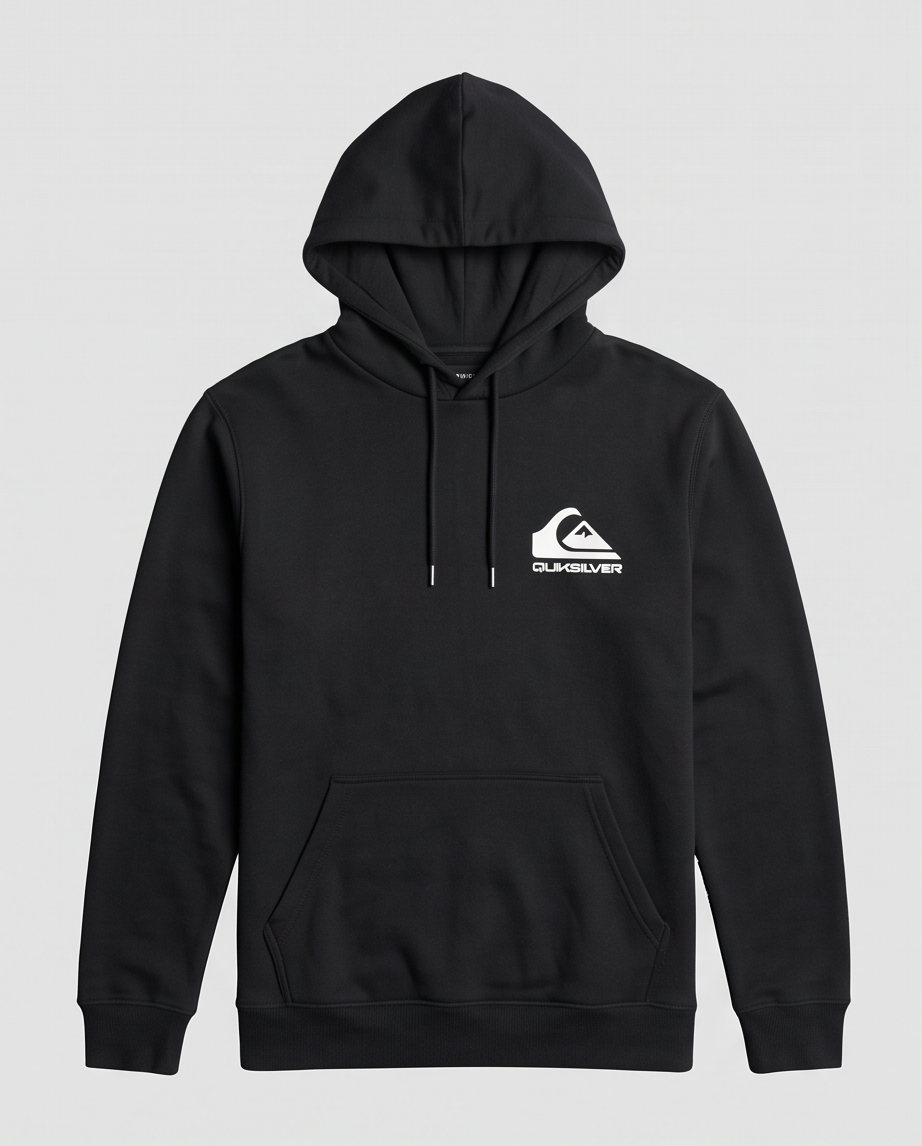 Black Quiksilver Poleron