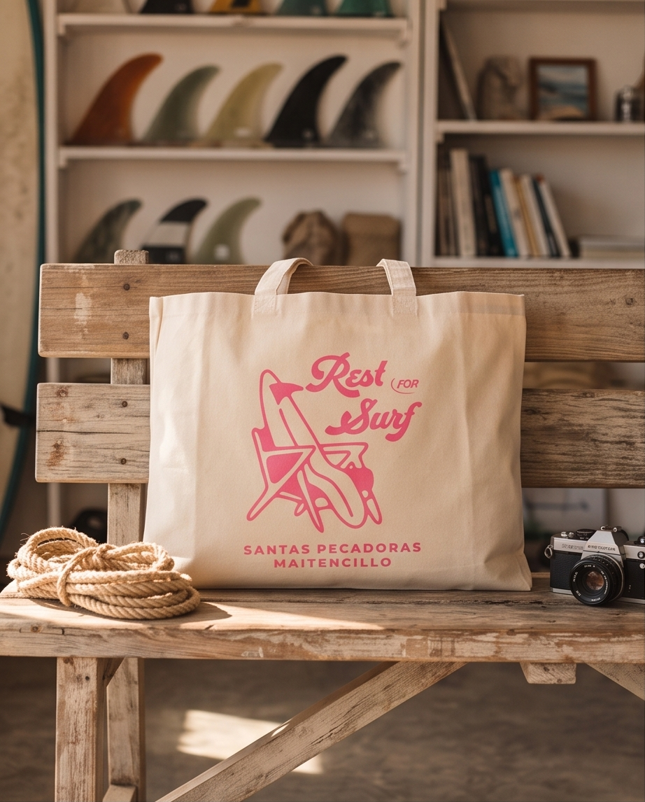 Tote Bag Santas Pecadoras – Algodón Orgánico playa