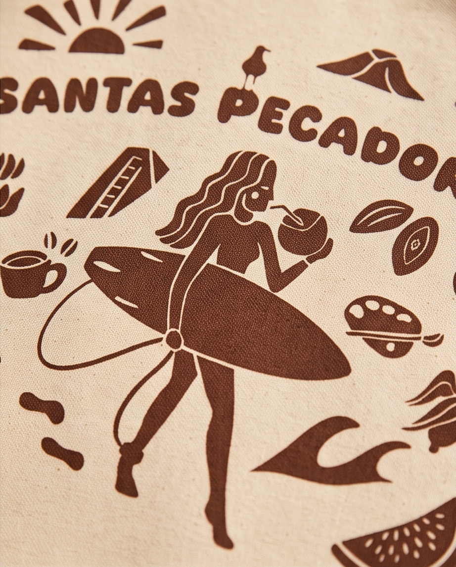 Tote Bag Santas Pecadoras – Algodón Orgánico Women