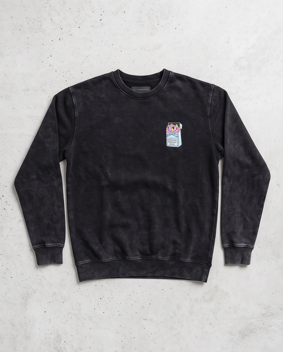 POLERON POLO SP ACID NEGRO – CAJETILLA TABLAS
