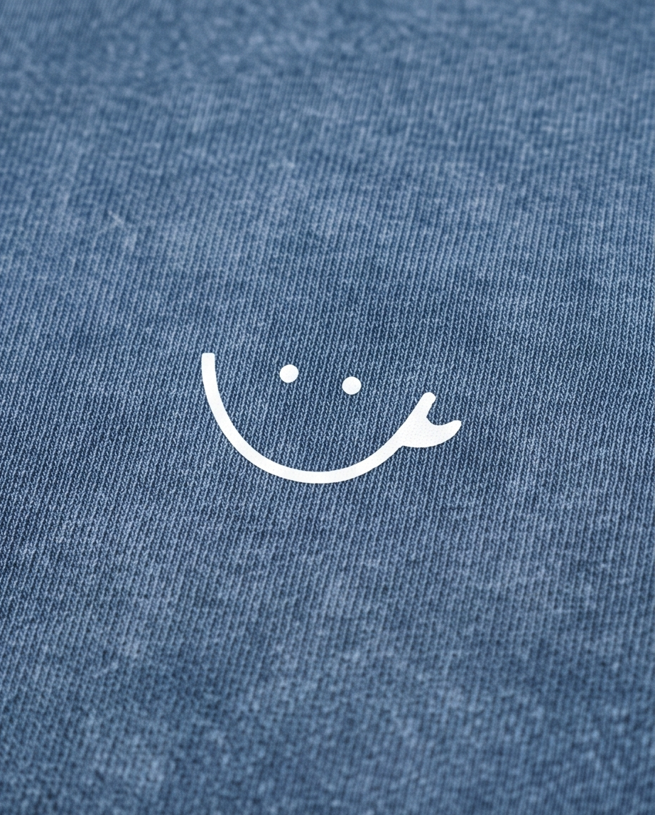 POLERON POLO SP ACID AZUL – SMILE BLANCO