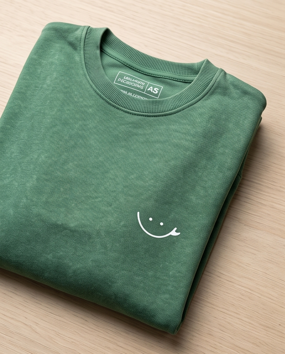 POLERON POLO SP ACID VERDE – SMILE BLANCO