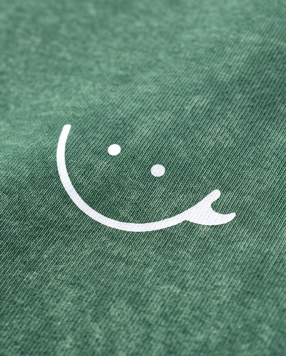POLERON POLO SP ACID VERDE – SMILE BLANCO
