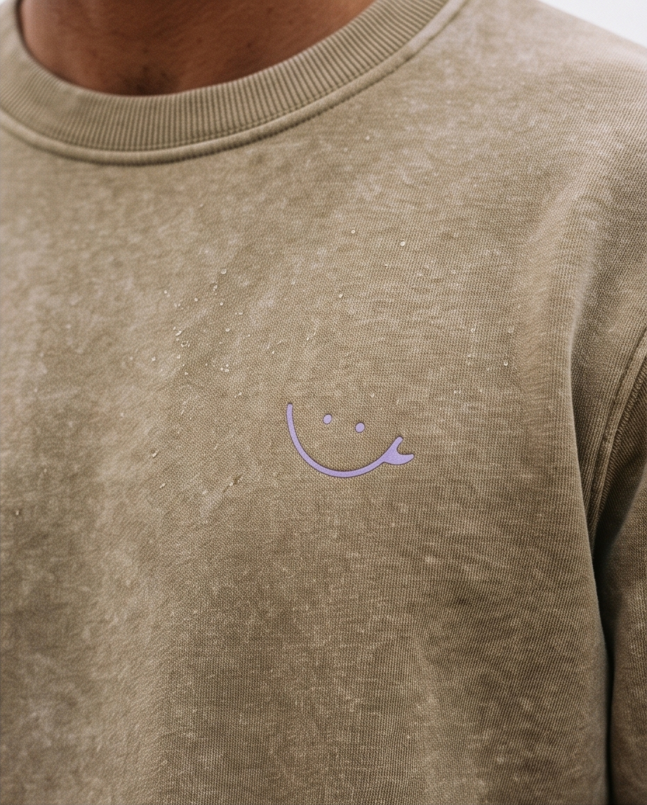 POLERON POLO SP ACID BEIGE – SMILE VIOLETA