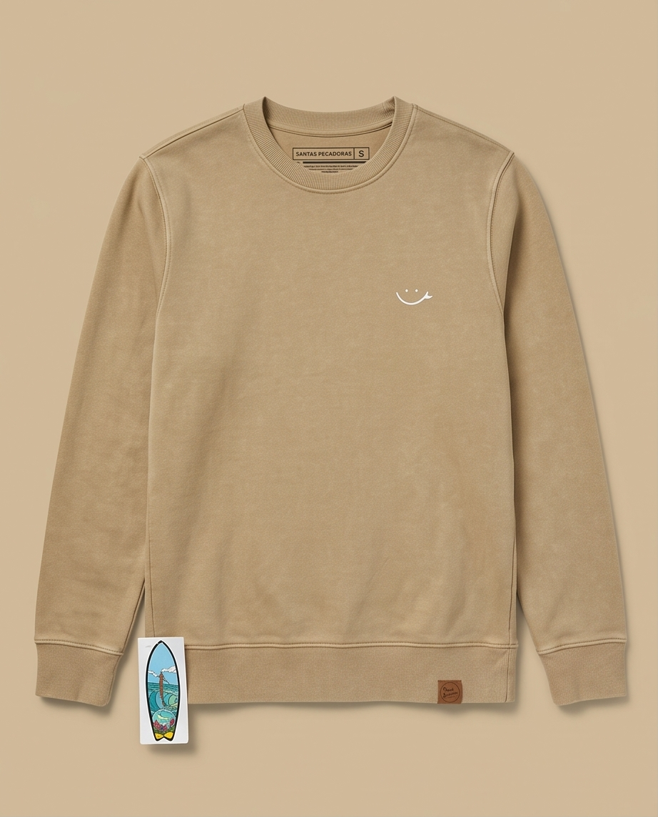 POLERON ACID SP BEIGE-SMILE BLANCA
