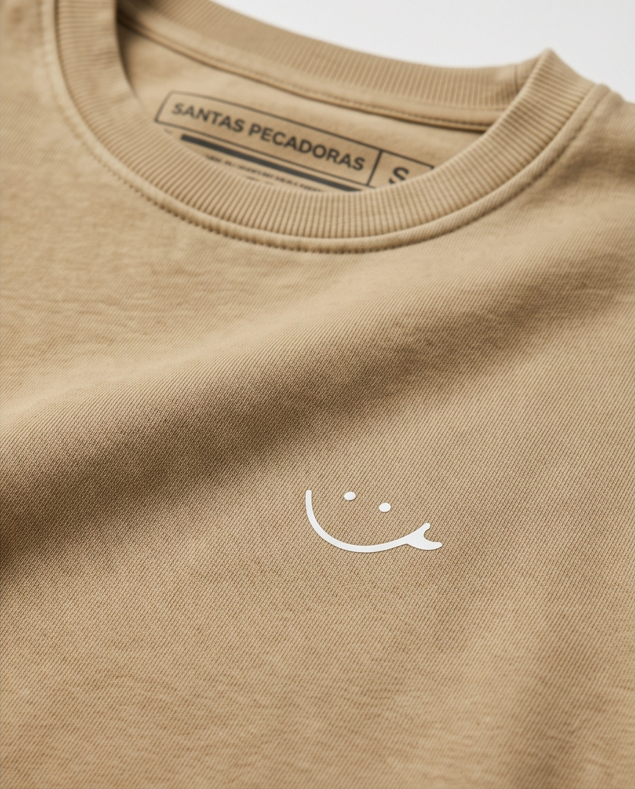 POLERON ACID SP BEIGE-SMILE BLANCA