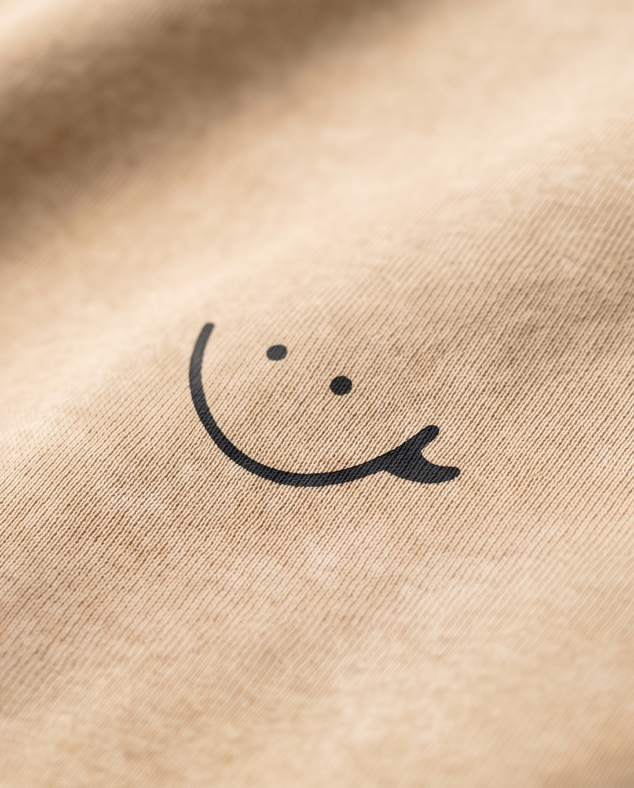 POLERON POLO SP ACID BEIGE – SMILE NEGRO