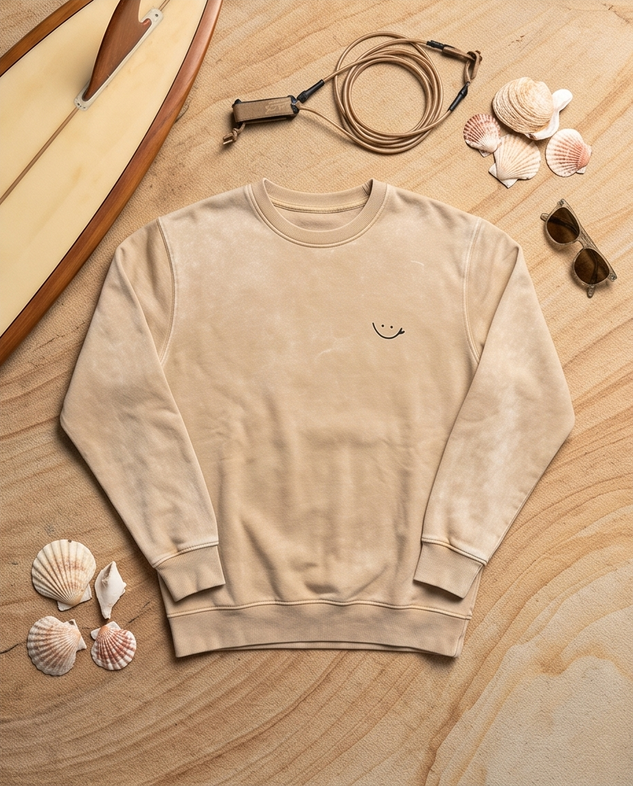 POLERON POLO SP ACID BEIGE – SMILE NEGRO