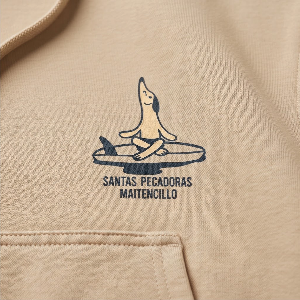 POLERON GORRO SP ACID BEIGE – PERRO YOGA