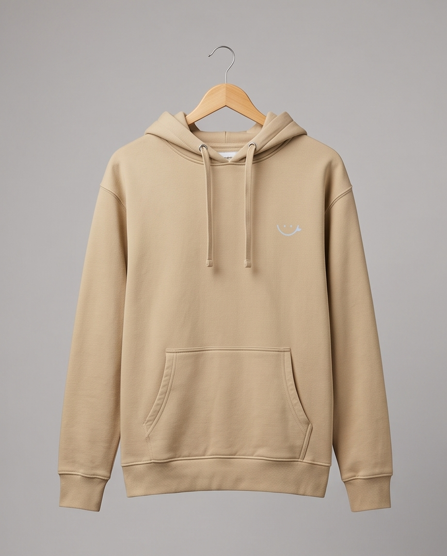 POLERON GORRO SP ACID BEIGE – SMILE CELESTE