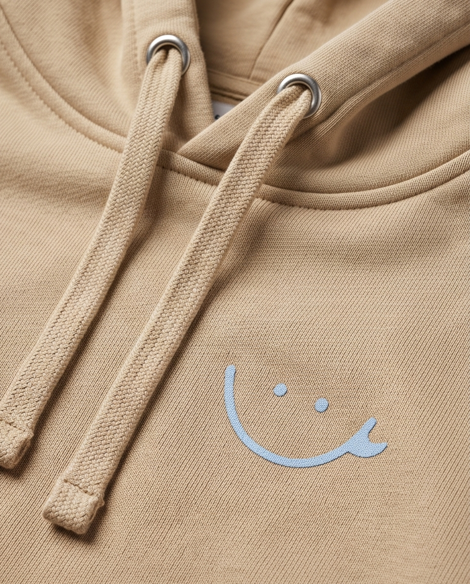 POLERON GORRO SP ACID BEIGE – SMILE CELESTE