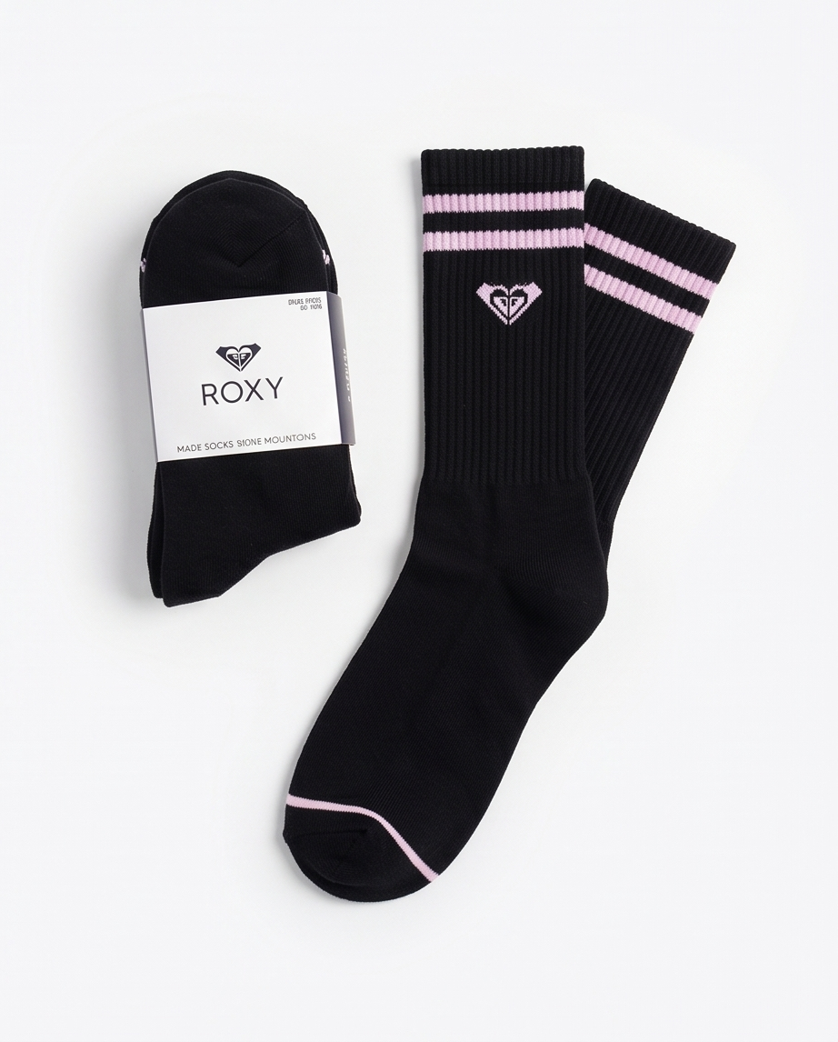 Calcetines Roxy Crew Mujer – Pack 3