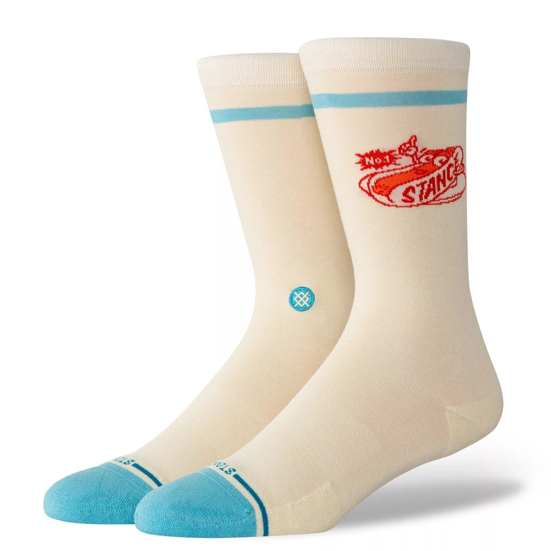 Stance Sock Men Dog Crew Canvas